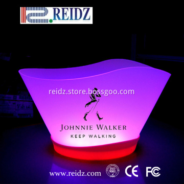 Johnnie walker led ice bucket